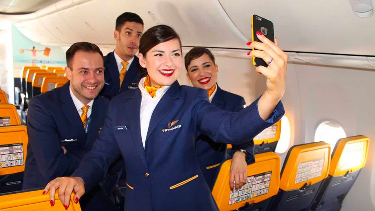 Azafatos Ryanair