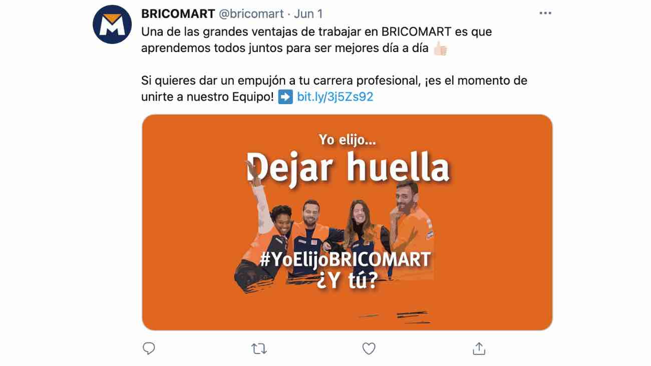 bricomart ofertas trabajo