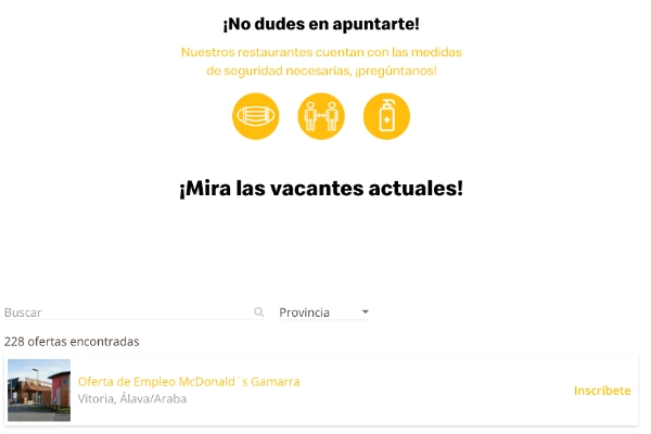 empleo mcdonalds