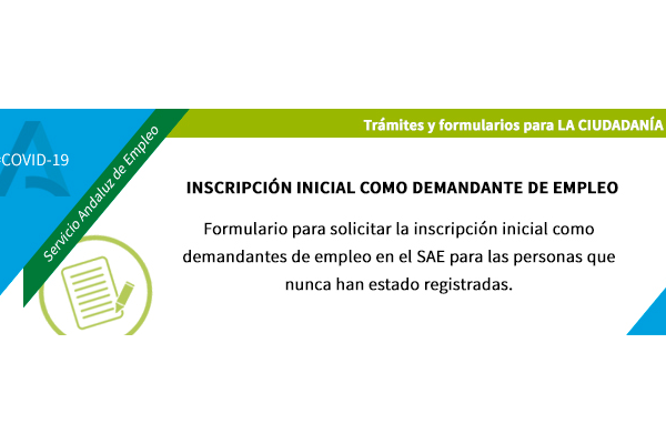 SAE Inscripción anual como demandante de empleo