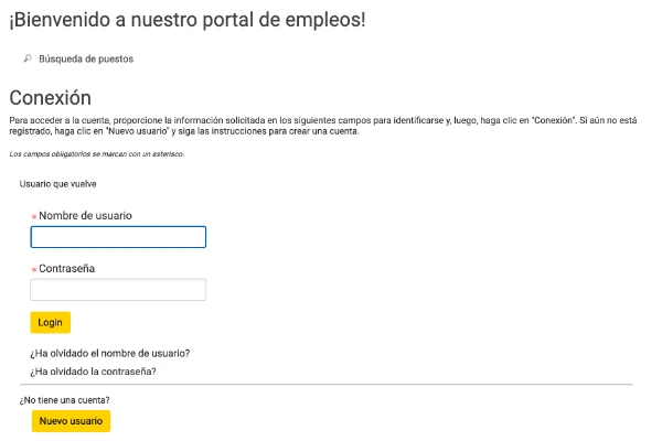 Portal de empleos Prosegur