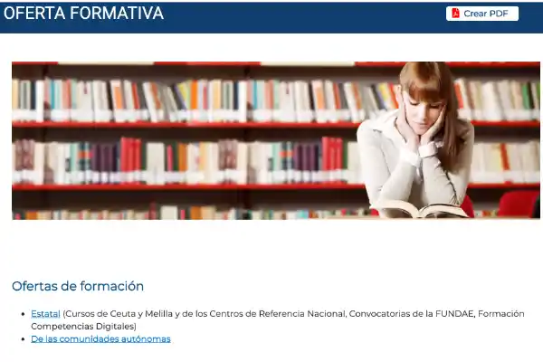 Cursos empleo SEPE