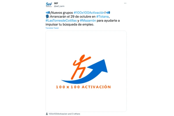 Nuevos grupos SEF cursos octubre 2021