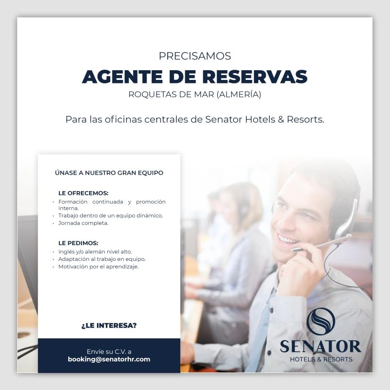 agentes de reservas Senator Hotels